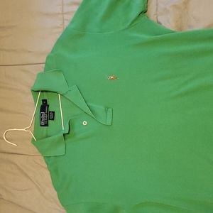 Mesh Ralph Lauren Polo, Green, Small
